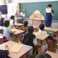 ３年生国語～読書の時間に紙芝居～（６月１１日）