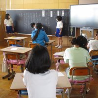 学級の目標を決めよう（５年学活）
