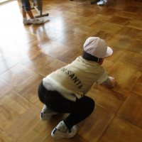 お掃除がんばっています（１年）