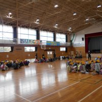 新年度のスクールバス座席の確認（３月２４日）