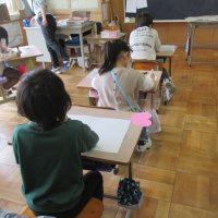 ３学期の様子　もうすぐ２年生（１年学活）