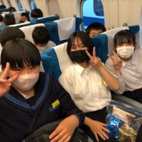 修学旅行　新幹線に乗りました！