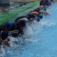 今季最後の水泳学習(2年)