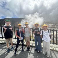 ６年生　修学旅行　大涌谷班別活動