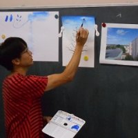 ５年生　東京藝大交流（絵画教室）