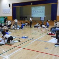 水害に関する防災教室(4年)