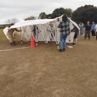 運動会会場設営