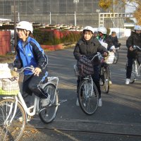 職場体験へ出発