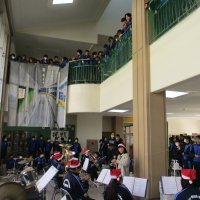 吹奏楽部　ゲリラライブ