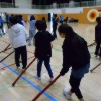 地固め唄の練習(4年)