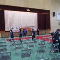 入学式準備