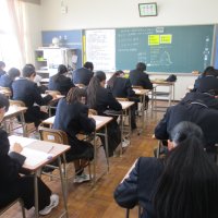 ３年生　テストの様子